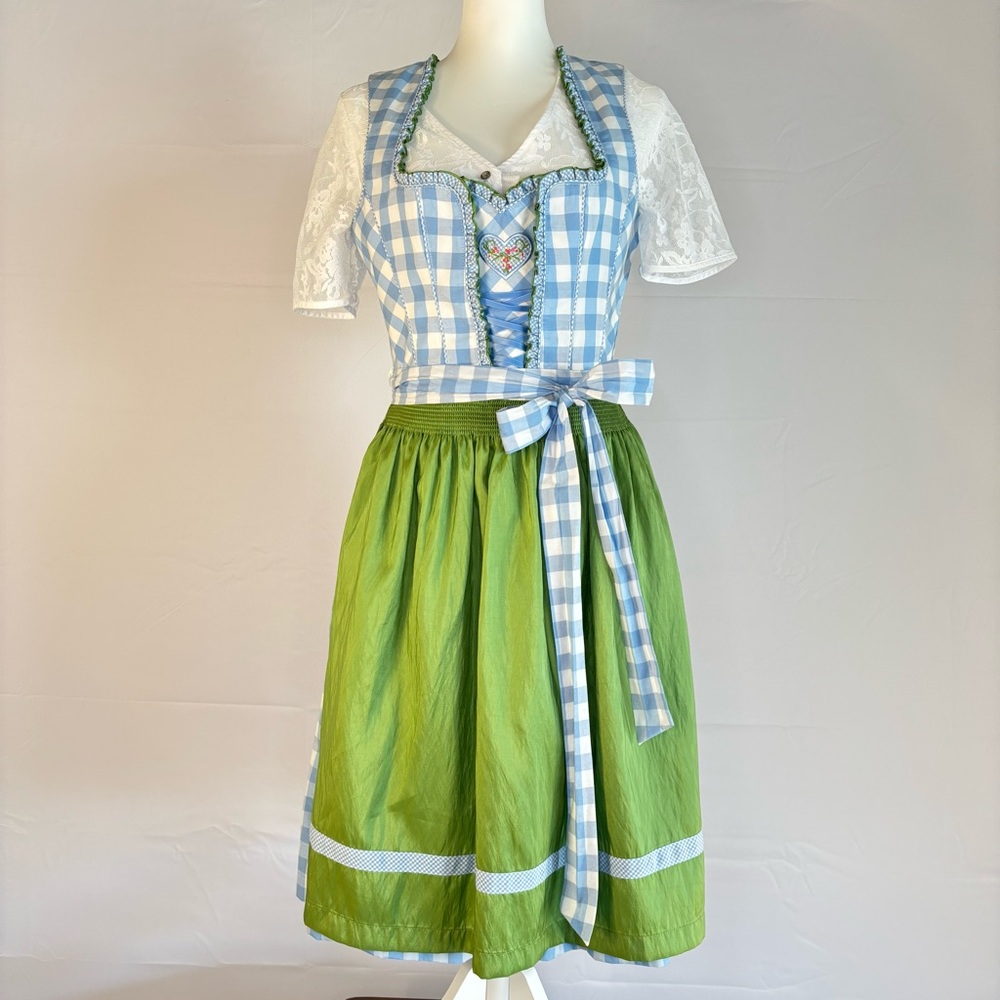 Authentic German Dirndl Set Lace Blouse – Tramontana Size ~8 (US) | Oktoberfest